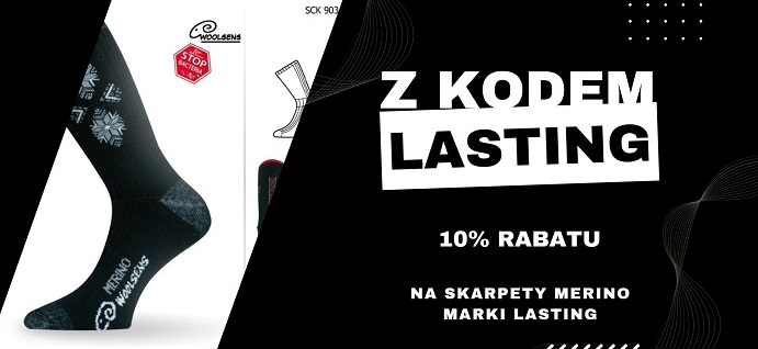 Z kodem LASTING 10% rabatu