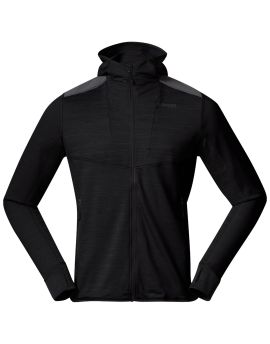Bluza męska Bergans of Norway Rabot Active Mid Hood Black-M
