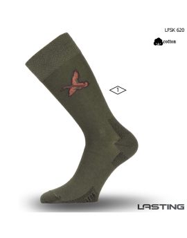 Skarpety Myśliwskie Lasting LFSK Zielony (620) L (42-45)