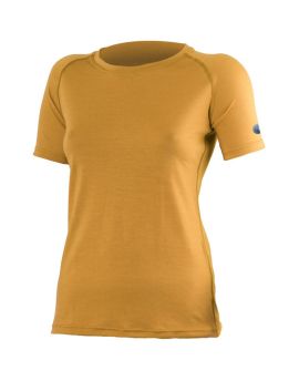 Koszulka damska Lasting Alea 100% Merino Wool HIKING Żółty (2424) L