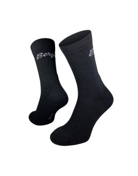 Skarpety trekkingowe/turystyczne Bergans of Norway Allround Mid Merino Cushioned Sock Black