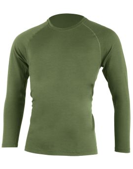 Koszulka męska Lasting Atar 100% Merino Wool Zielony (6010)