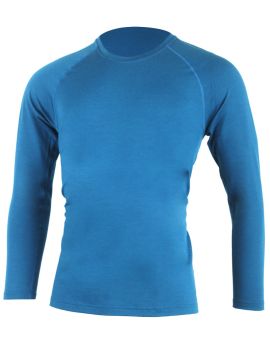 Koszulka męska Lasting Atar 100% Merino Wool HIKING Niebieski (5454) L