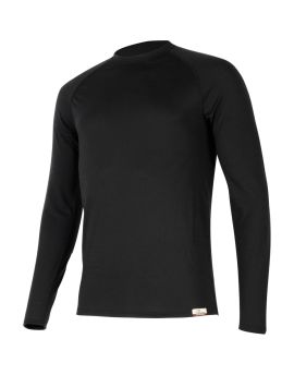 Koszulka Męska Lasting Atar 100% Merino Wool HIKING Czarny (9090) XXL