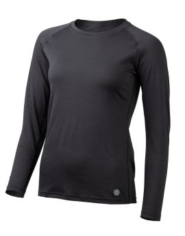 Koszulka Damska Lasting Atila 100% Merino Wool HIKING Czarny (9090)
