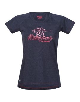 Granatowy(navy melange/pale red/ pale coral)