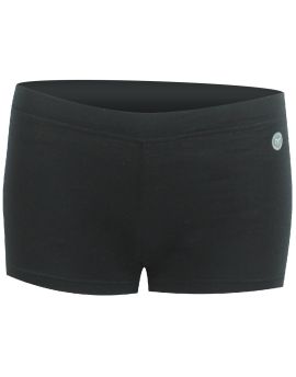 Bokserki Damskie Lasting BETA 100% Merino Wool Czarny (9090)