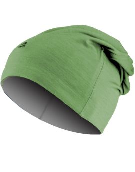 Czapka Wełniana Lasting BOLY 100% Merino Wool Zielony/Szary (6080)