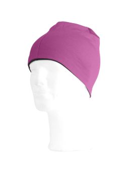 Czapka Lasting BONY 100% Merino Wool Czarny/Różowy (9046)