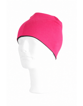 Czapka Lasting BONY 100% Merino Wool Czarny/Malinowy (9047)
