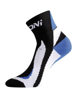 Skarpety rowerowe/kolarskie Lasting BS40 czarno-niebieski (953) M (38-41)