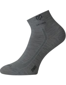 Skarpety Trekkingowe Lasting BWB 40% MERINO WOOL & 40% BAMBOO Szary (800) S (34-37)