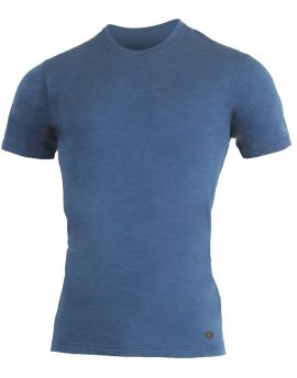 Koszulka męska Lasting Chuan 100% Merino Granatowy (5160) XL