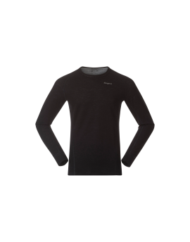 Koszulka Termoaktywna Męska Bergans of Norway Dual Merino Long Sleeve Black L
