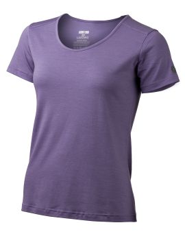 Koszulka damska Lasting IRENA 100% Merino Wool Fioletowy (4242)