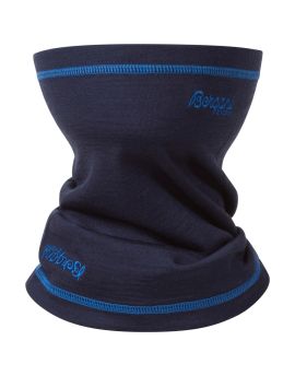 Komin dziecięcy wełniany Bergans of Norway Jr Neck Wool Warmer - Navy Melange