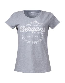 Koszulka damska Bergans of Norway Classic W Tee-szary-S