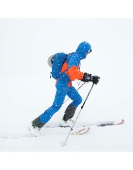 Kurtka membranowa męska Bergans of Norway Senja 3L Jacket - Bright Magma / Strong Blue