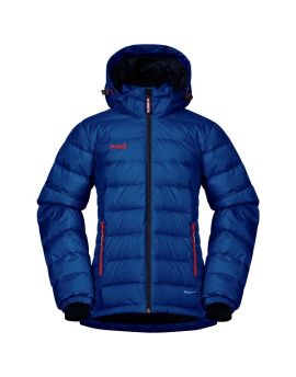 Kurtka puchowa młodzieżowa Bergans Of Norway Down Youth Jacket Girl -granatowy-164