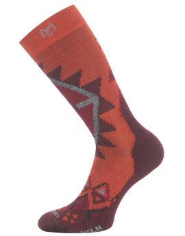 Skarpety Trekkingowe Lasting WLN 85% Merino Wool Pomarańczowy (210) M (38-41)