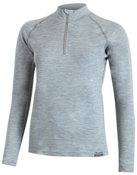 Bluza damska Lasting LAURA 100% Merino Wool EXPEDITION Szary (8489)