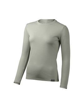 Bluza damska Lasting LOTA 100% Merino Wool Jasnoszary (8383)