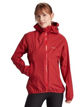 Kurtka membranowa damska Nordisk Mjelde Ultralight 3-layer Jacket Red Dahlia