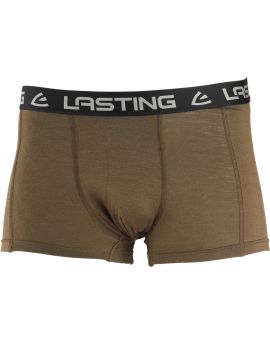 Bokserki męskie Lasting Noro 100% Merino Wool HIKING Zielony (6363)