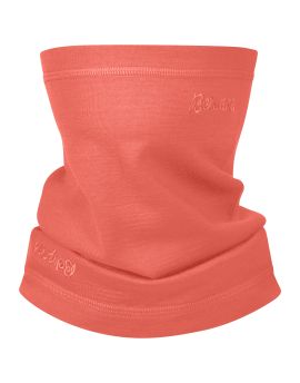Komin Merino Bergans of Norway Wool Neck Warmer Peachy Red