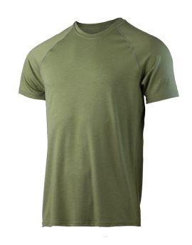 Koszulka Męska Lasting Quido 100% Merino Wool HIKING Zielony (6010) XL