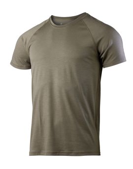 Koszulka Męska Lasting Quido 100% Merino Wool HIKING Brązowy (7373) XXL