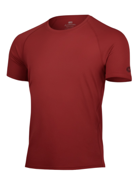 Koszulka męska Lasting Quido 100% Merino HIKING Czerwony (3636)