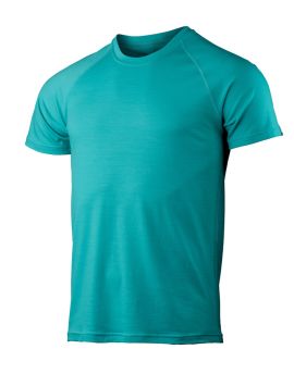 Koszulka Męska Lasting Quido 100% Merino Wool HIKING Niebieski (5555)