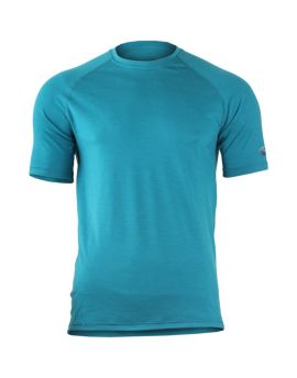 Koszulka męska Lasting Quido 100% Merino Wool HIKING Niebieski (5858) M