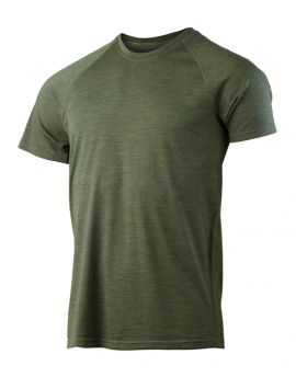 Koszulka Męska Lasting Quido 100% Merino Wool HIKING Zielony (6160)