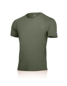 Koszulka Męska Lasting Quido 100% Merino Wool HIKING Zielony (6262) S