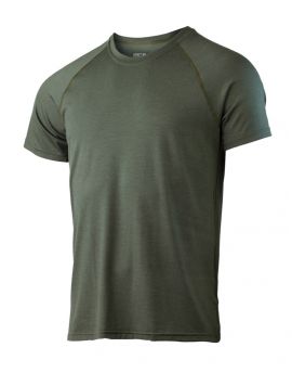 Koszulka męska Lasting Quido 100% Merino Wool HIKING Zielony (6262)