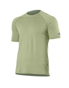 Koszulka Męska Lasting Quido 100% Merino Wool HIKING Zielony (6767) XL