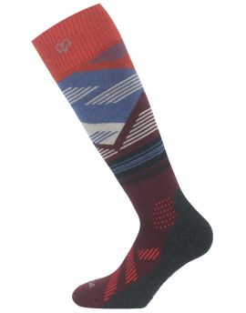 Skarpety Narciarskie Lasting SIW 85% Merino Wool Pomarańczowy (210) S (34-37)