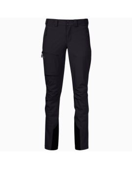 Spodnie trekkingowe damskie Bergans of Norway Breheimen Softshell Pants W - Black / Solid Charcoal-M