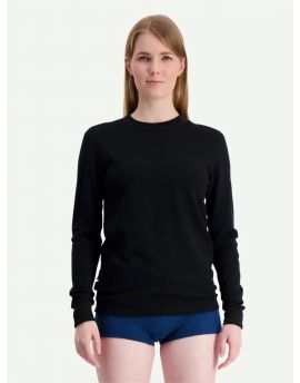 Koszulka unisex Svala Merino Extreme Round-Neck Black