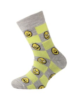 Skarpety Trekkingowe Dziecięce Lasting TJE 70% Merino Wool Szary (861) S (34-37)