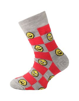 Skarpety Trekkingowe Dziecięce Lasting TJE 70% Merino Wool Szary (830) XXS (24-28)