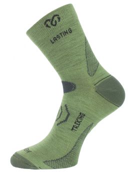 Skarpety trekkingowe Lasting TNW 75% Merino Wool Zielony (608) L (42-45)