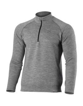 Bluza Męska Lasting Wary 100% Merino Wool EXPEDITION Szary (8489) M