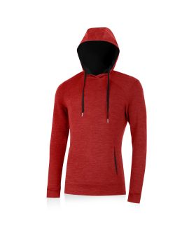Bluza męska Lasting WERICH 100% Merino Wool Czerwony (3169)