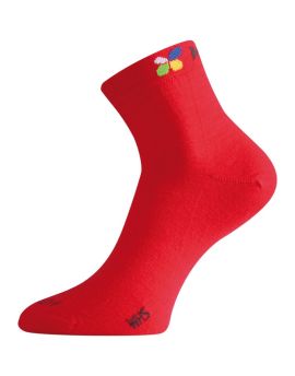 Skaprety Trekkingowe Lasting WHS 85% Merino Wool Czerwony (388)