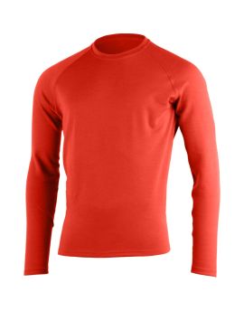 Bluza męska Lasting Wity 100% Merino Wool EXPEDITION Czerwony (3737)