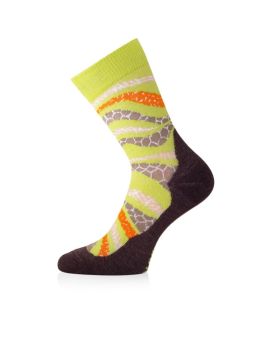 Skarpety trekkingowe Lasting WLF 80% Merino Wool Zielony (629) S (34-37)