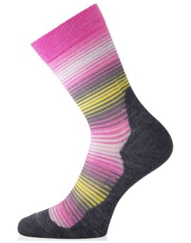 Skarpety trekkingowe Lasting WLG 80% Merino Wool Różowy (445) S (34-37)